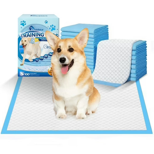 100 large puppy training pads - puppy,