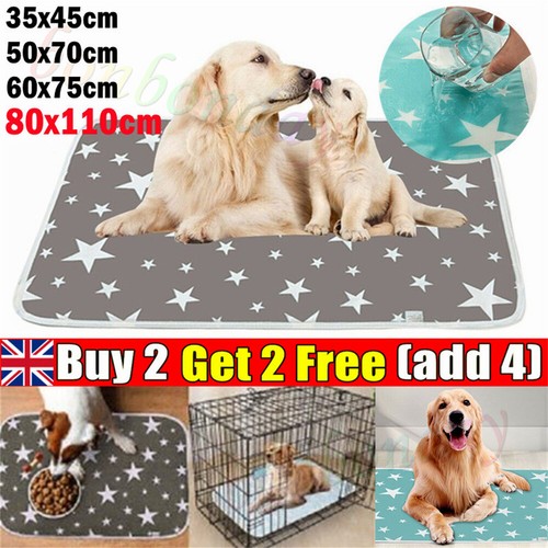 Washable large pet pee pads - large,