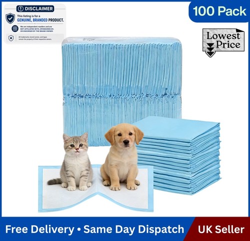 100pack puppy pads 33x45cm - pads,
