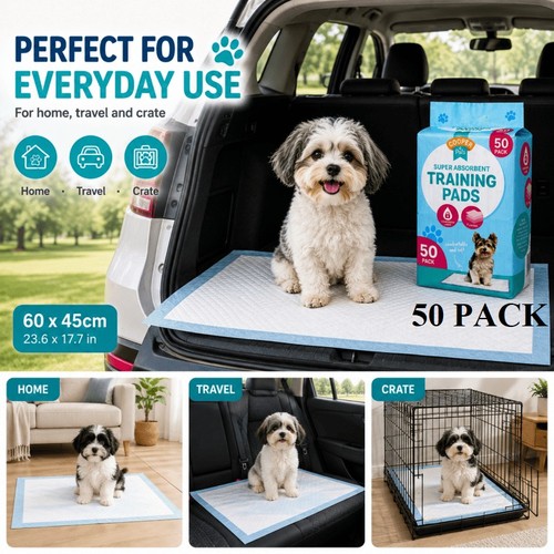 Pack puppy training pads - 50,