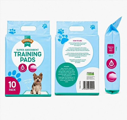 Cooper pals training pads - pals,